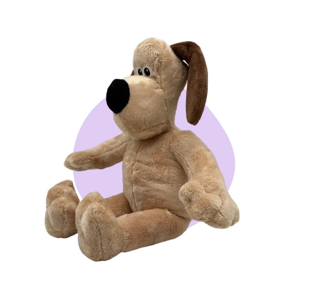 Gromit_zittend_2_Wallace_knuffel_build_a_bear_teddybeer_maakeenbeer.webp
