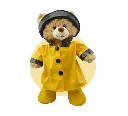 Teddybeer_met_gele_regenjas_met_hoedje_en_botjes_knuffel_build_a_bear_teddybeer_MaakeenBeer.webp